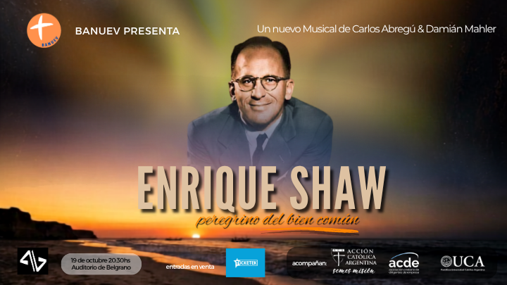 Poster para la obra Enrique Shaw